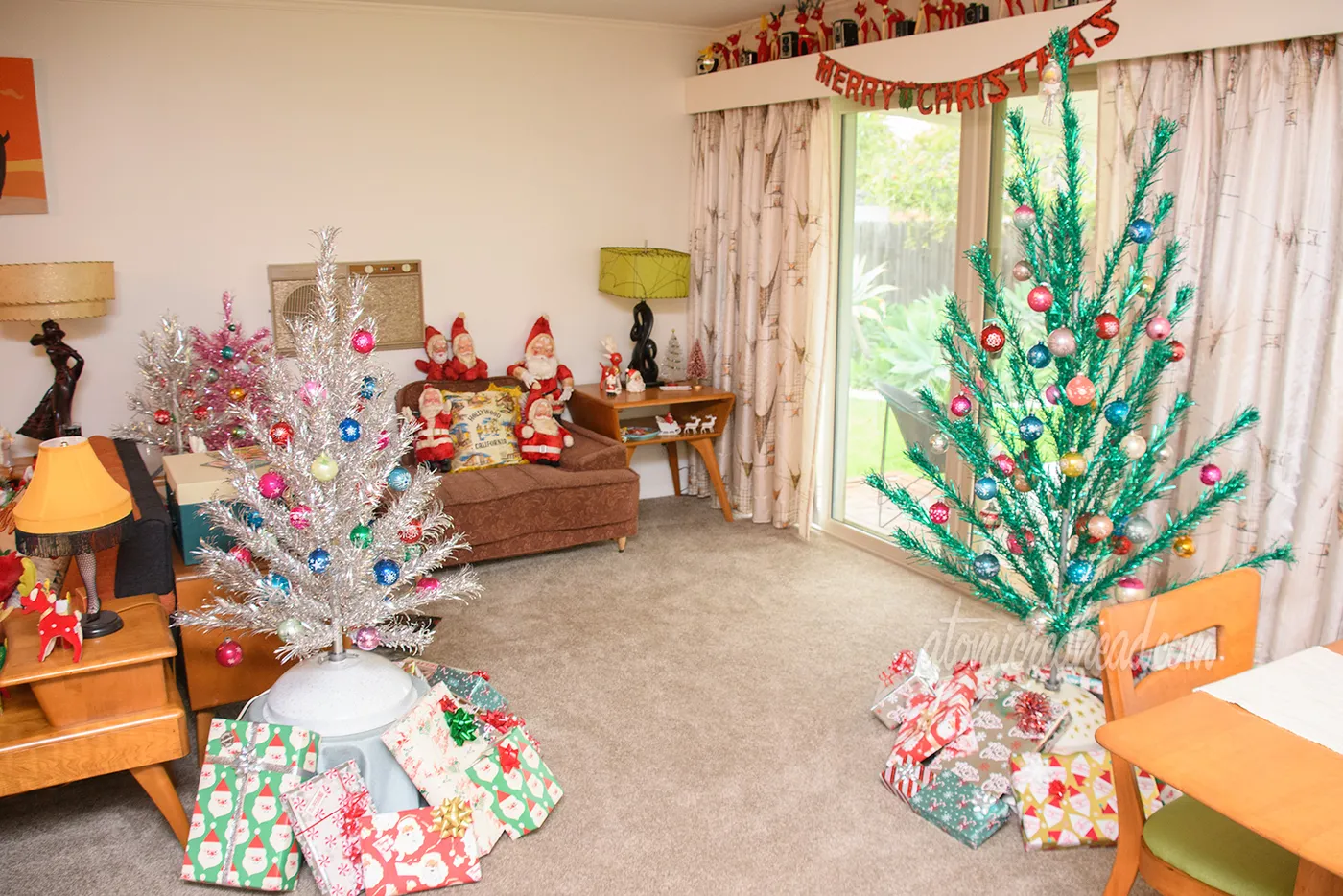 gold aluminum Christmas tree Archive | Atomic Redhead