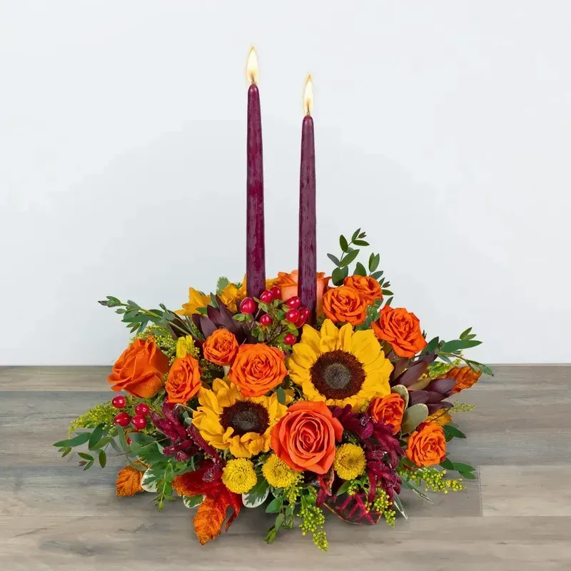Goldenrod Gathering Centerpiece
