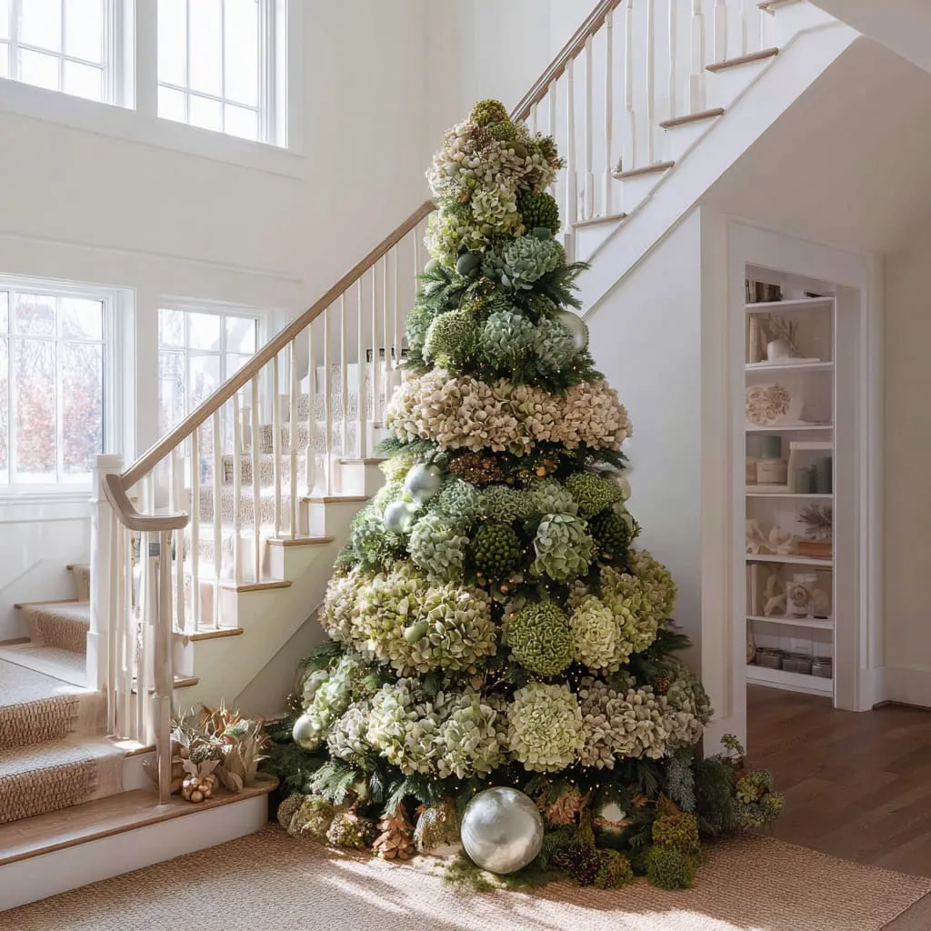 Green Christmas Tree Style: Artistic Holiday Decorating Ideas