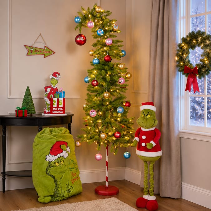 Grinch 6ft Christmas Tree | Home Bargains