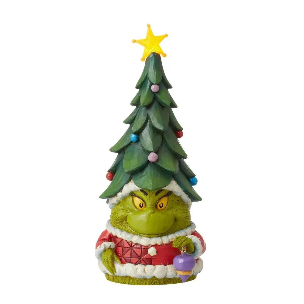 Grinch Gnome wtih Tree Hat - Jim Shore | The Christmas Cracker
