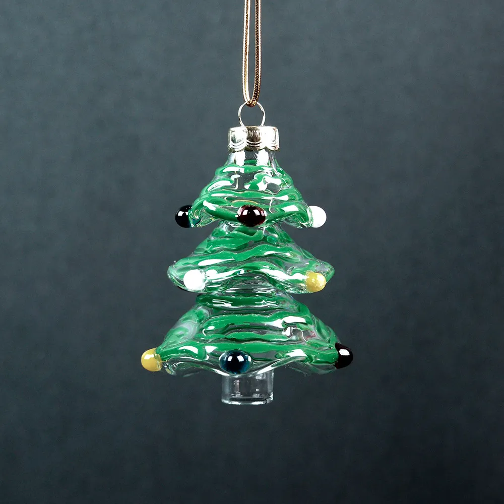 Hand Blown Glass Christmas Tree Ornaments | Gallicchio Glass