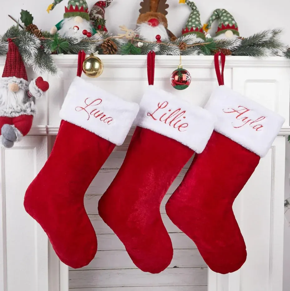 HighPeak Personalized Christmas Stockings – Custom Holiday Decor