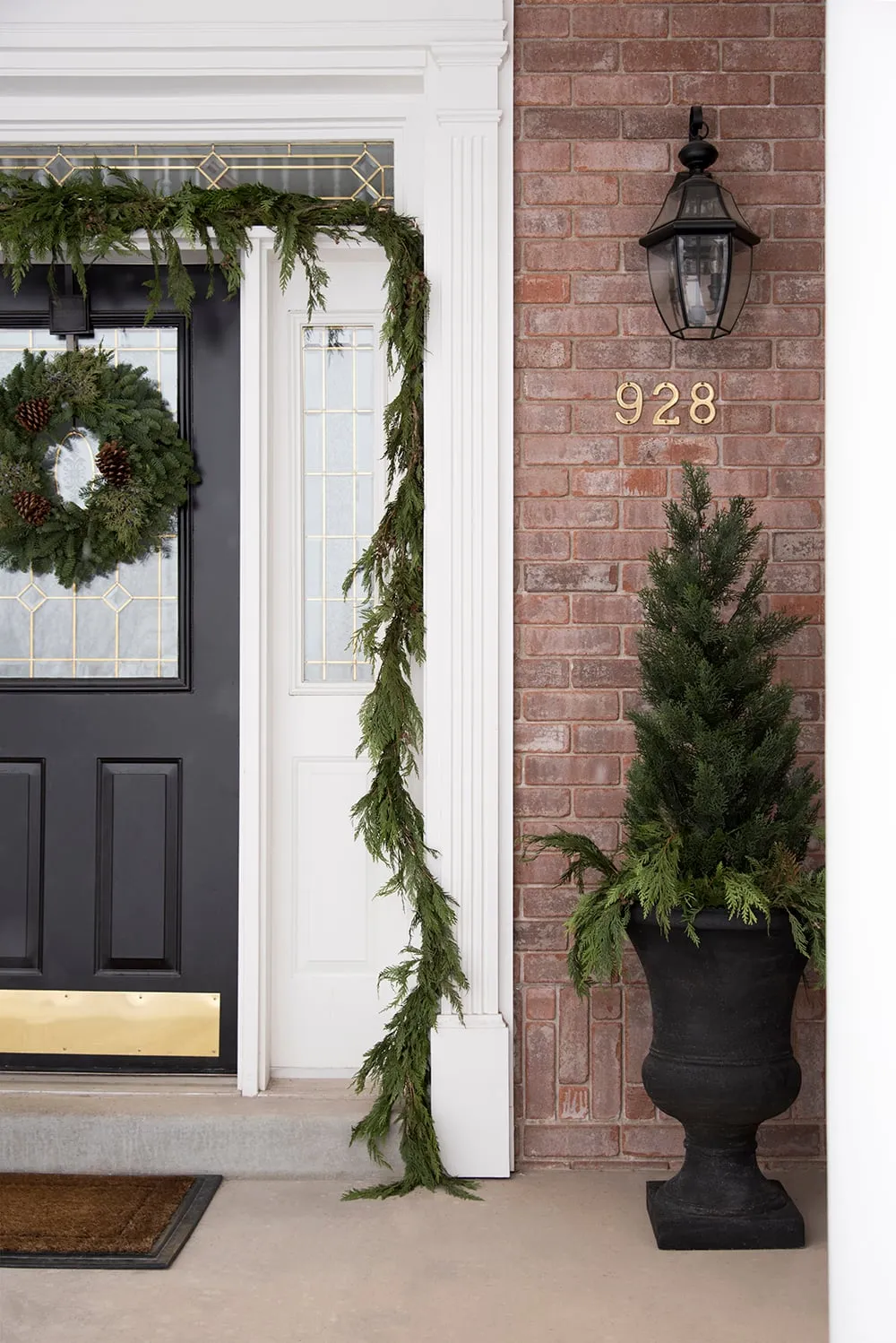 Holiday Christmas Home Exterior - Room for Tuesday