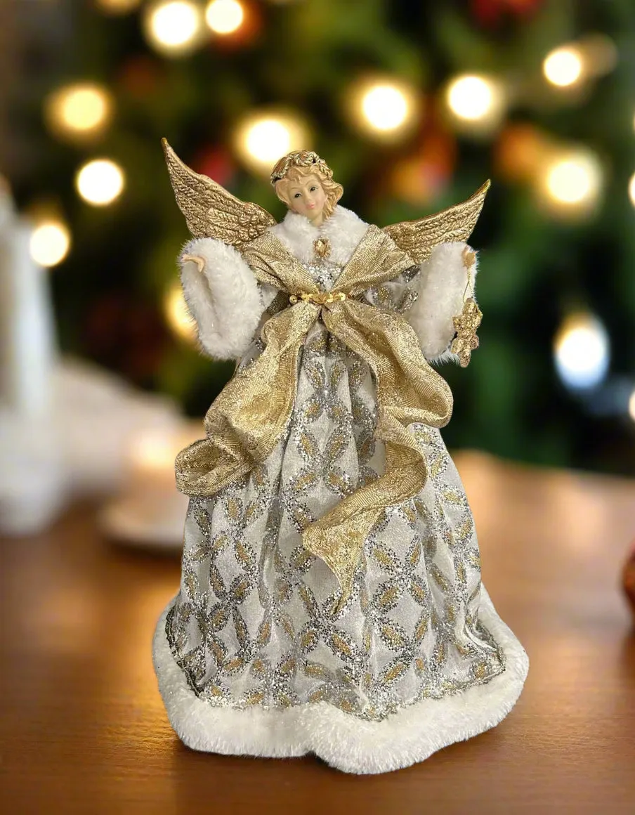 Holiday Decor Acrylic Angel Tree Topper Personalised Angel Christmas Tree  Personalised My Or Our Christmas Angel