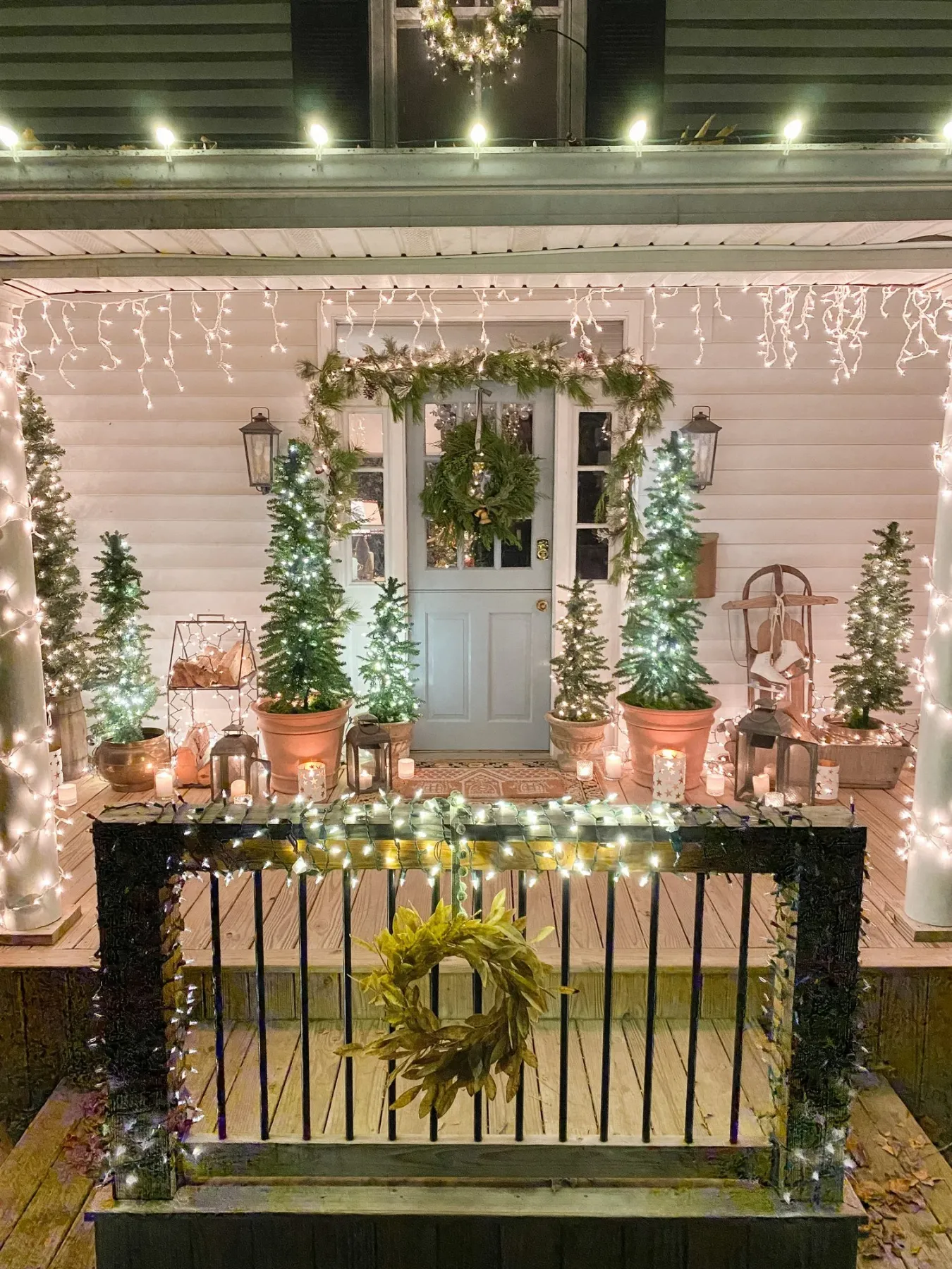 Holiday Home Tour 2021: Classic Christmas Front Porch — Gathered Living
