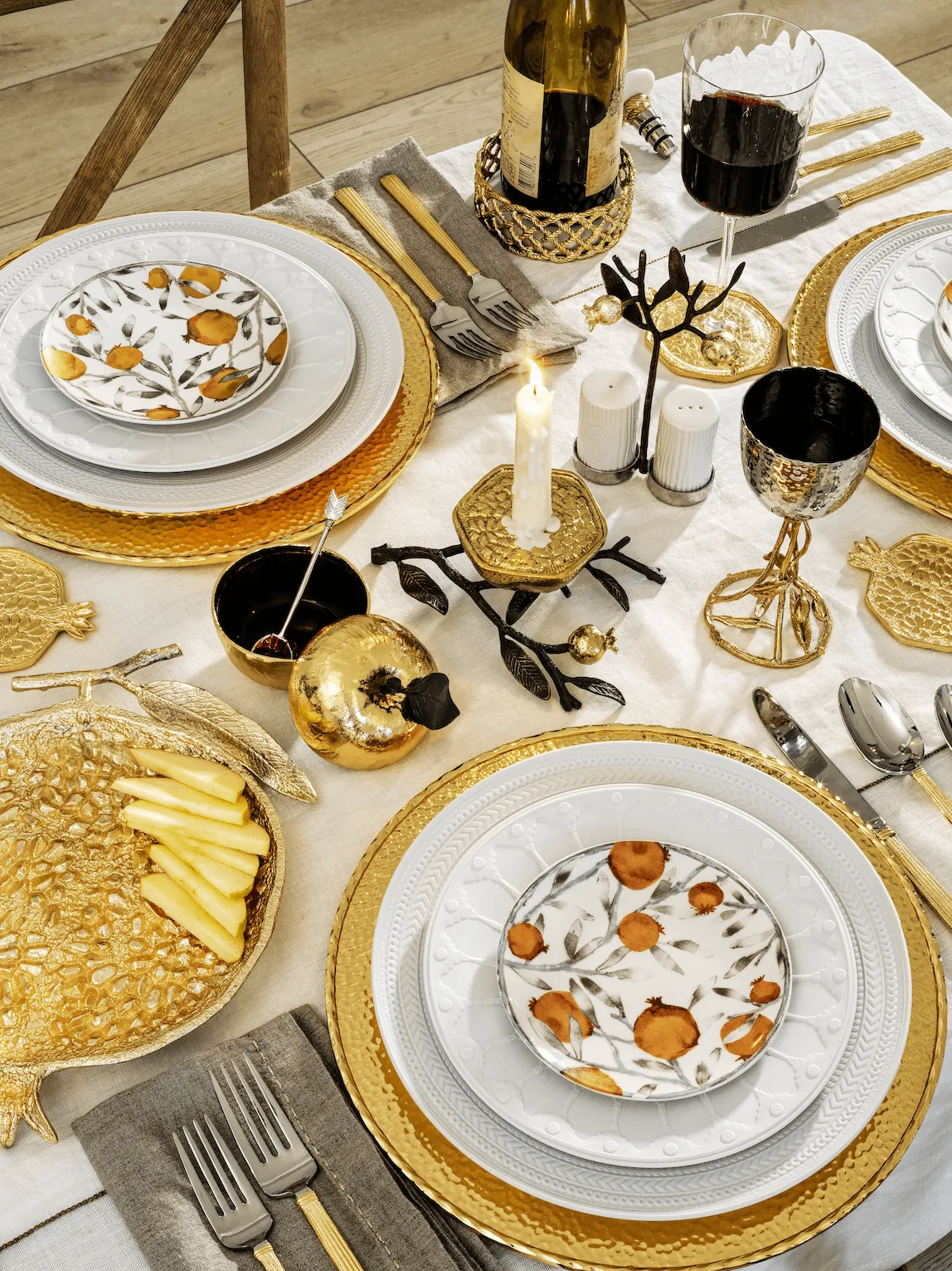 Holiday Inspiration: Best Tabletop Decor For Rosh Hashanah