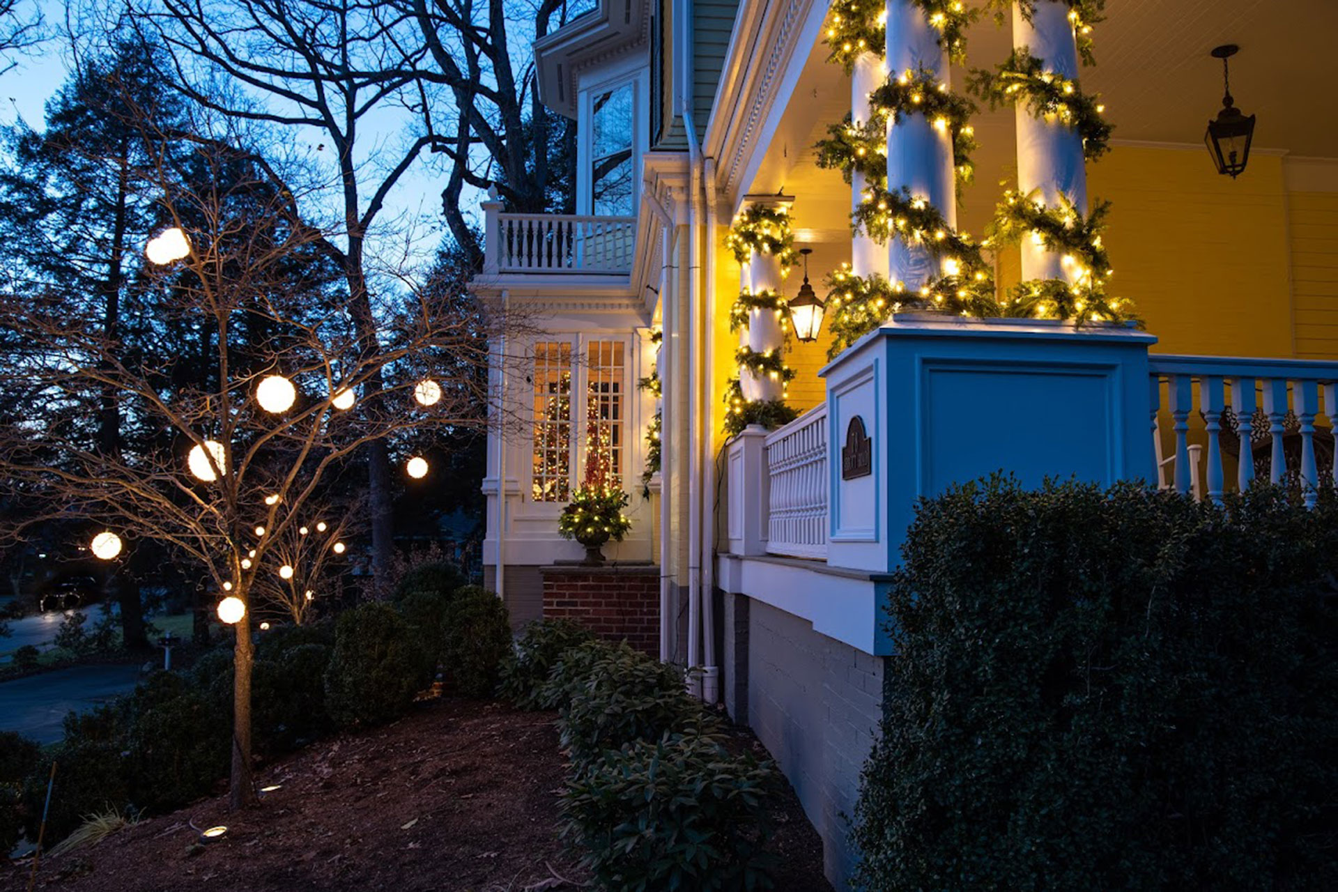 Holiday Lighting & Winter Decor for Boston Homes | a Blade of Grass