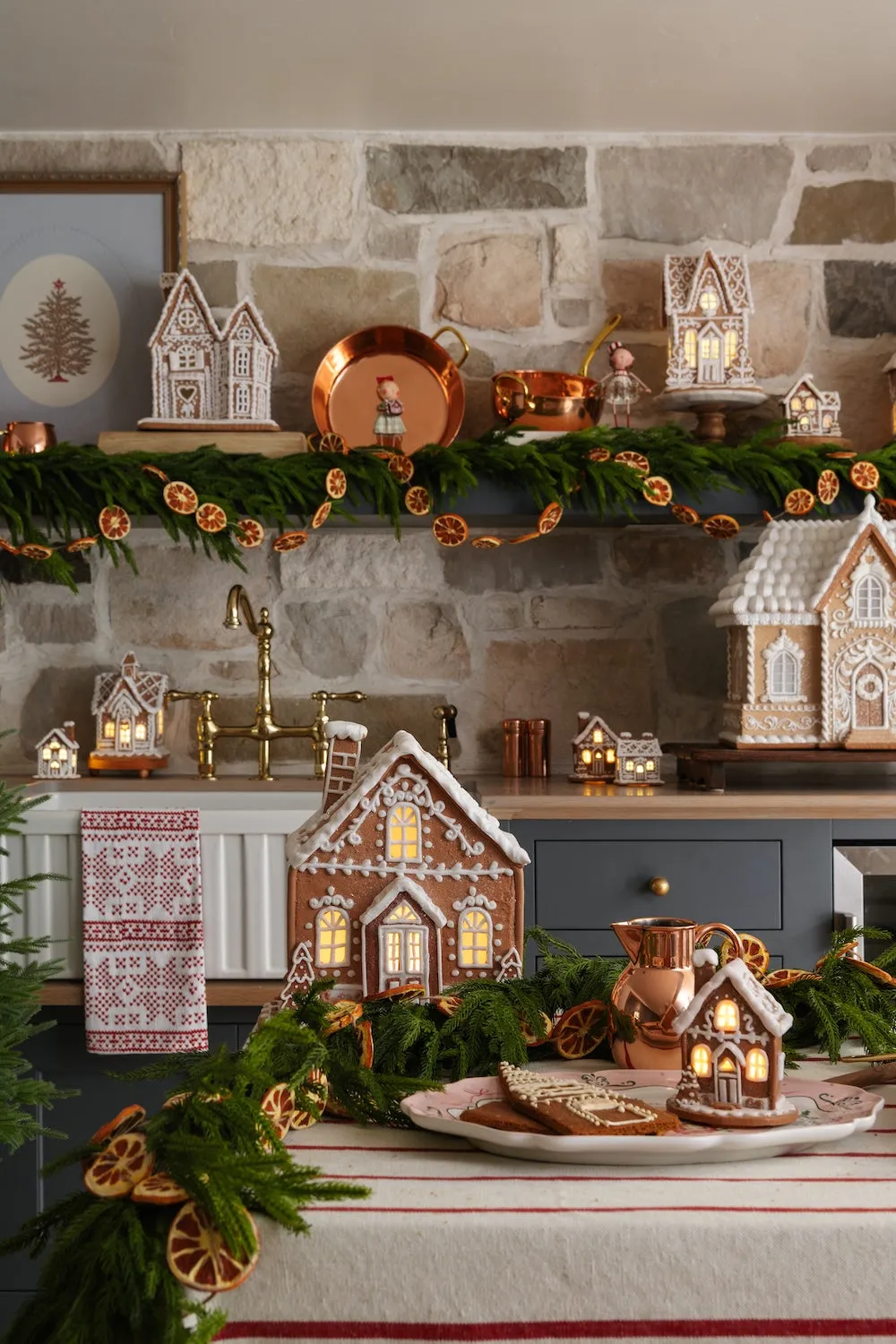 Holiday Mantel Decor & Stockings | House of Jade Home