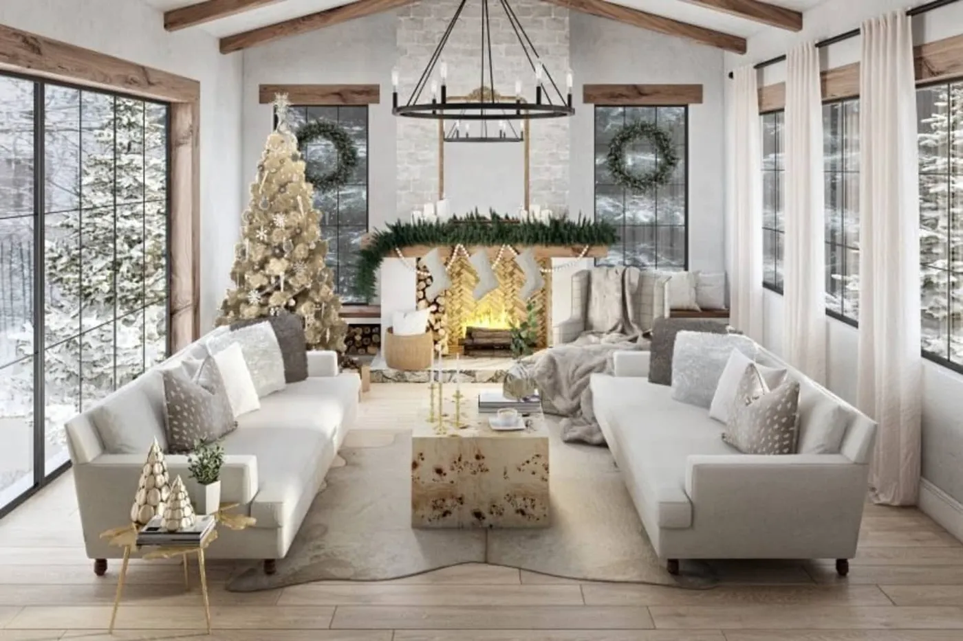 Holiday Zoom Backgrounds | Apartment Therapy