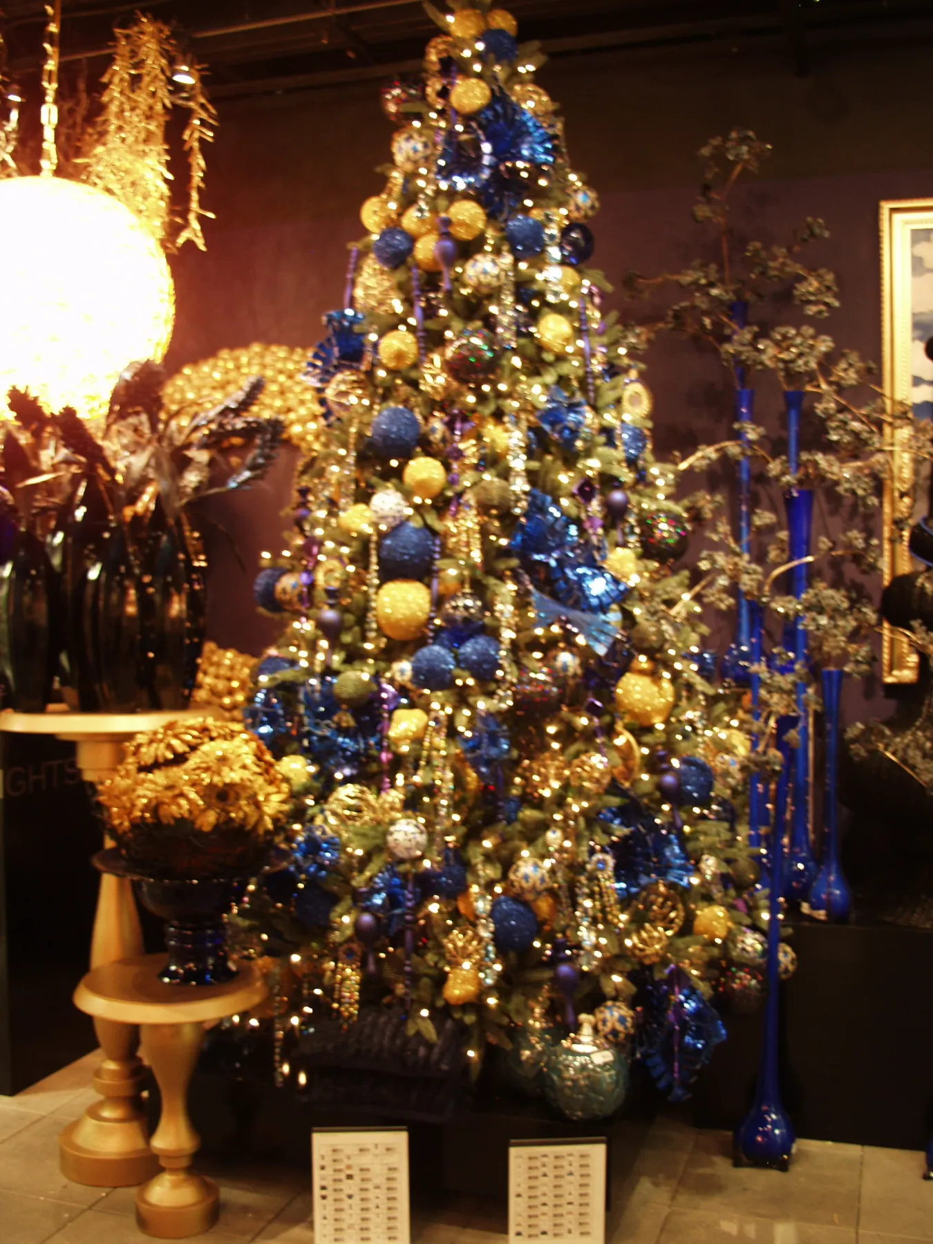 Holiday/Christmas Trees and Decorations — SILK TREES