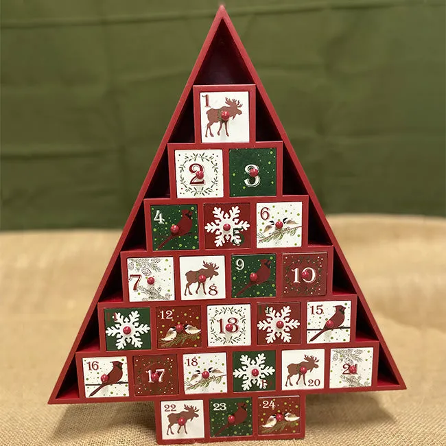 Home Bazaar Rustic Woodlands Advent Calendar – BirdYard Direct