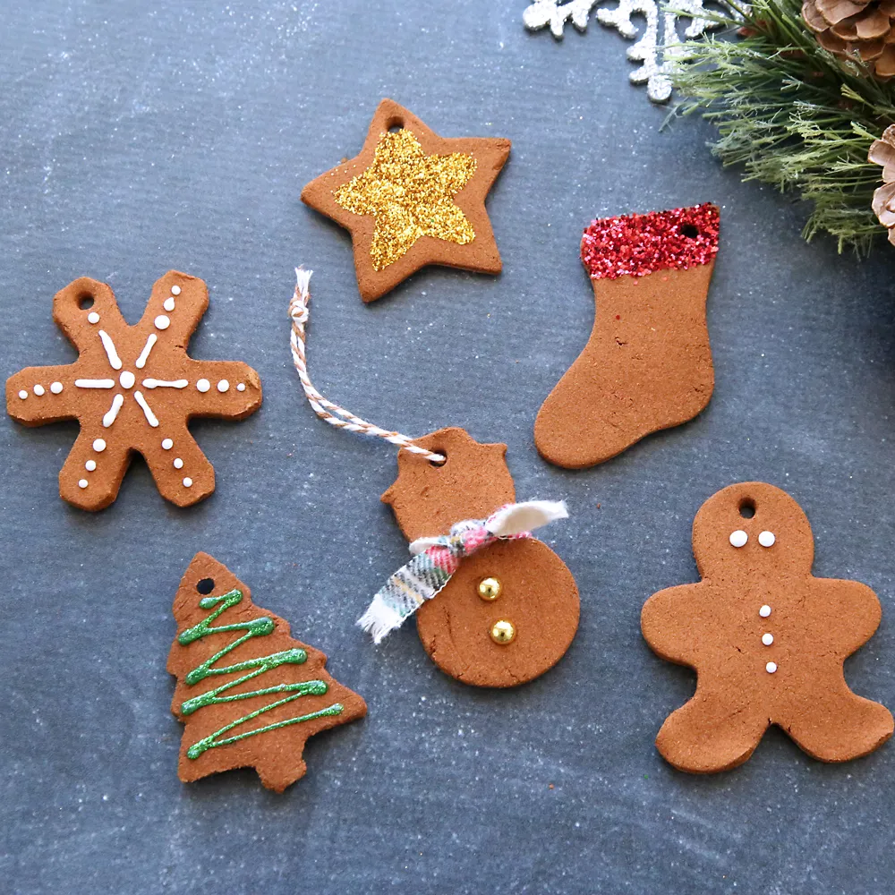 Homemade Cinnamon Ornaments {Only 2 Ingredients!} Story - It's Always Autumn