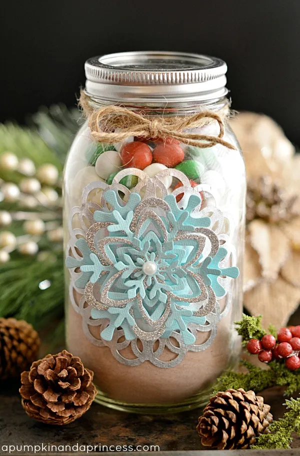 Hot Cocoa Mason Jar Gift - A Pumpkin And A Princess