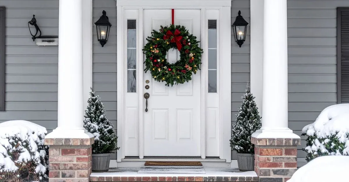How to Choose the Perfect Front Door Christmas Decoration