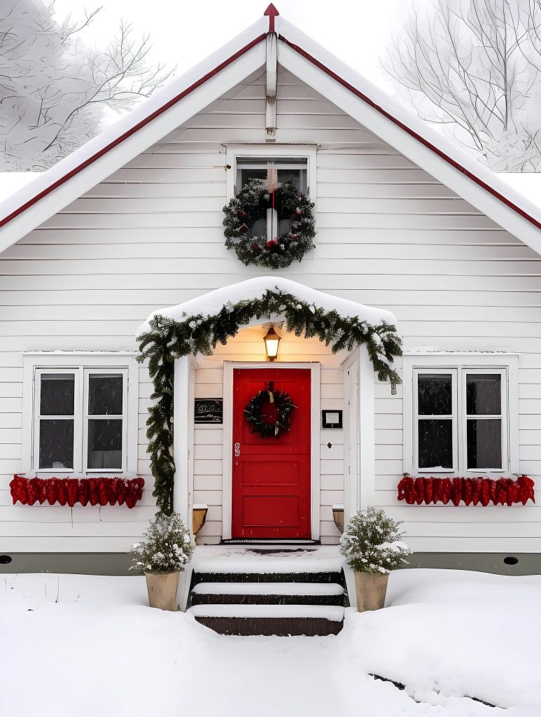 How to Create Stunning Christmas Curb Appeal: 12 Holiday Scenes