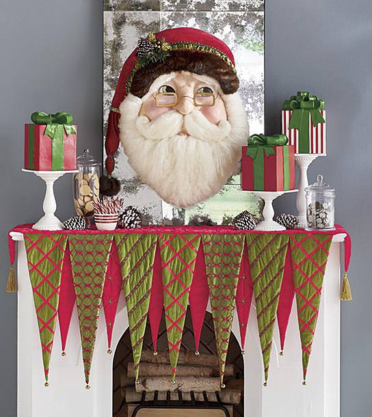 How to Decorate a Christmas Mantel: Updated Traditional - Grandin Road Blog