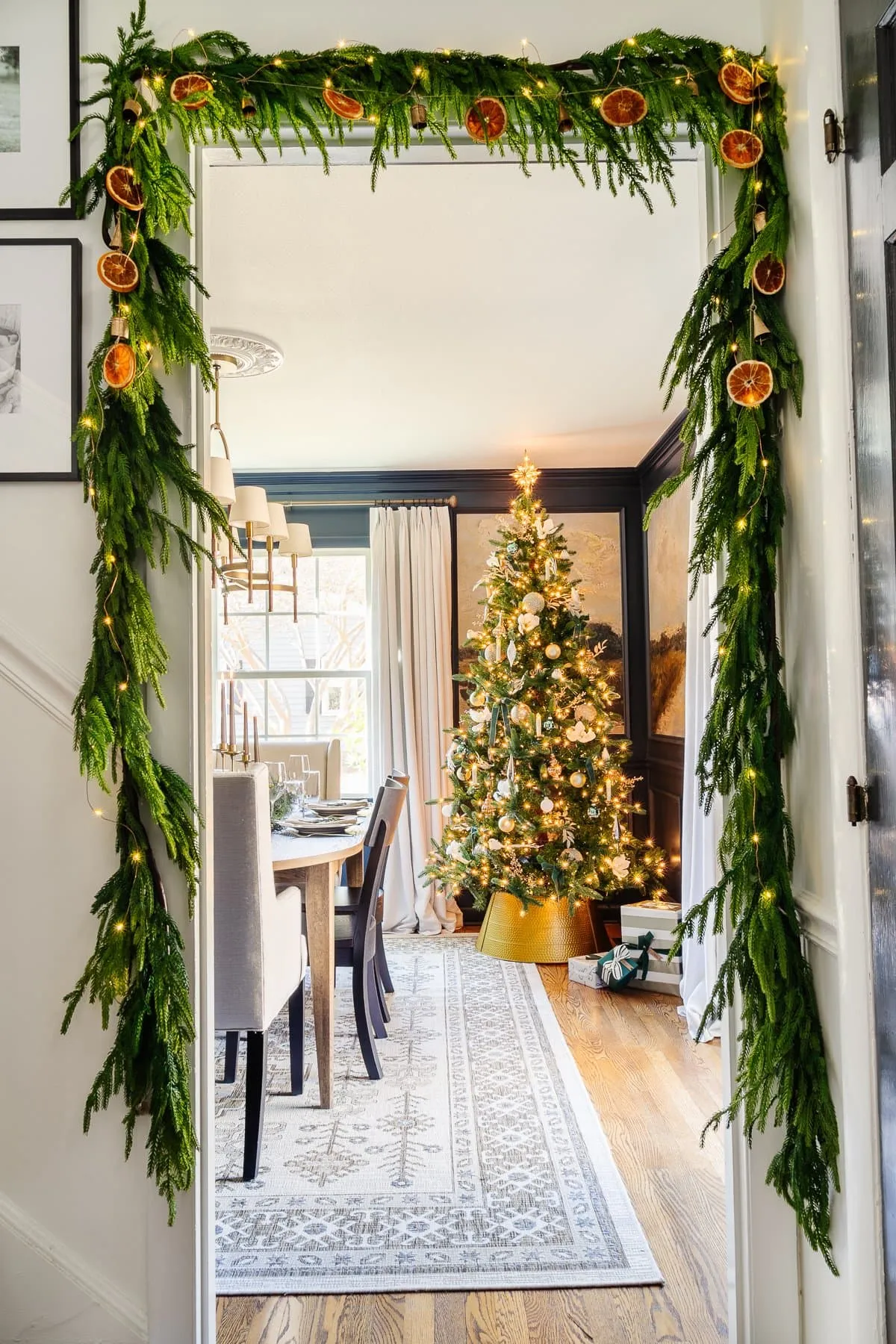 How to Dry Fruit and Preserve Leaves for Natural Christmas Decor - Bless'er House
