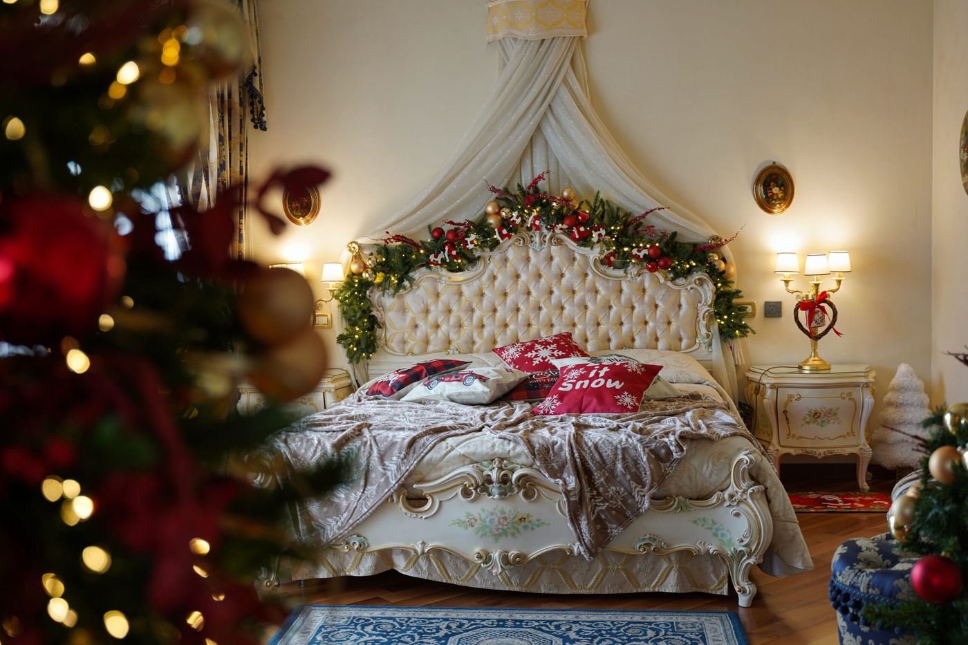 How to get your bedroom Christmas ready without breaking the bank - Claire  Mac