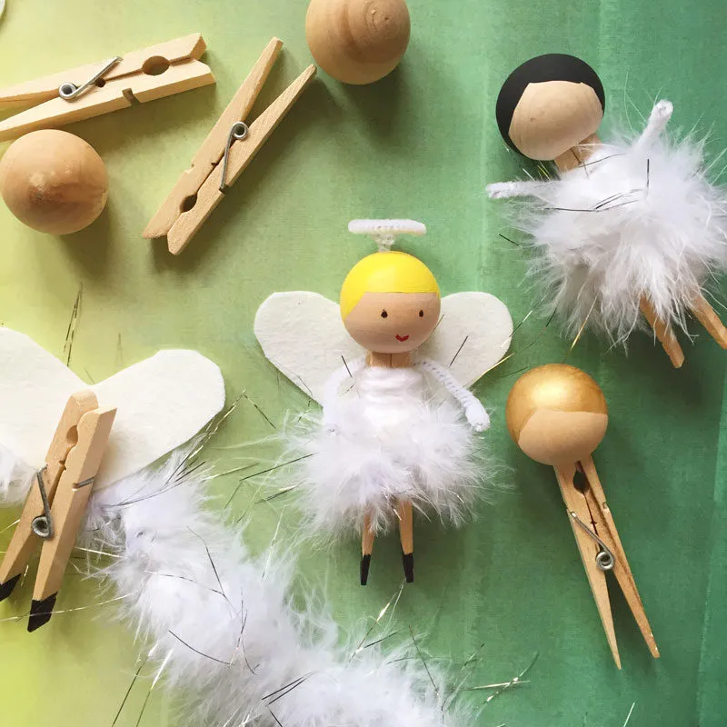 How to Make an Angel Christmas Ornament | DIY Angel Ornament