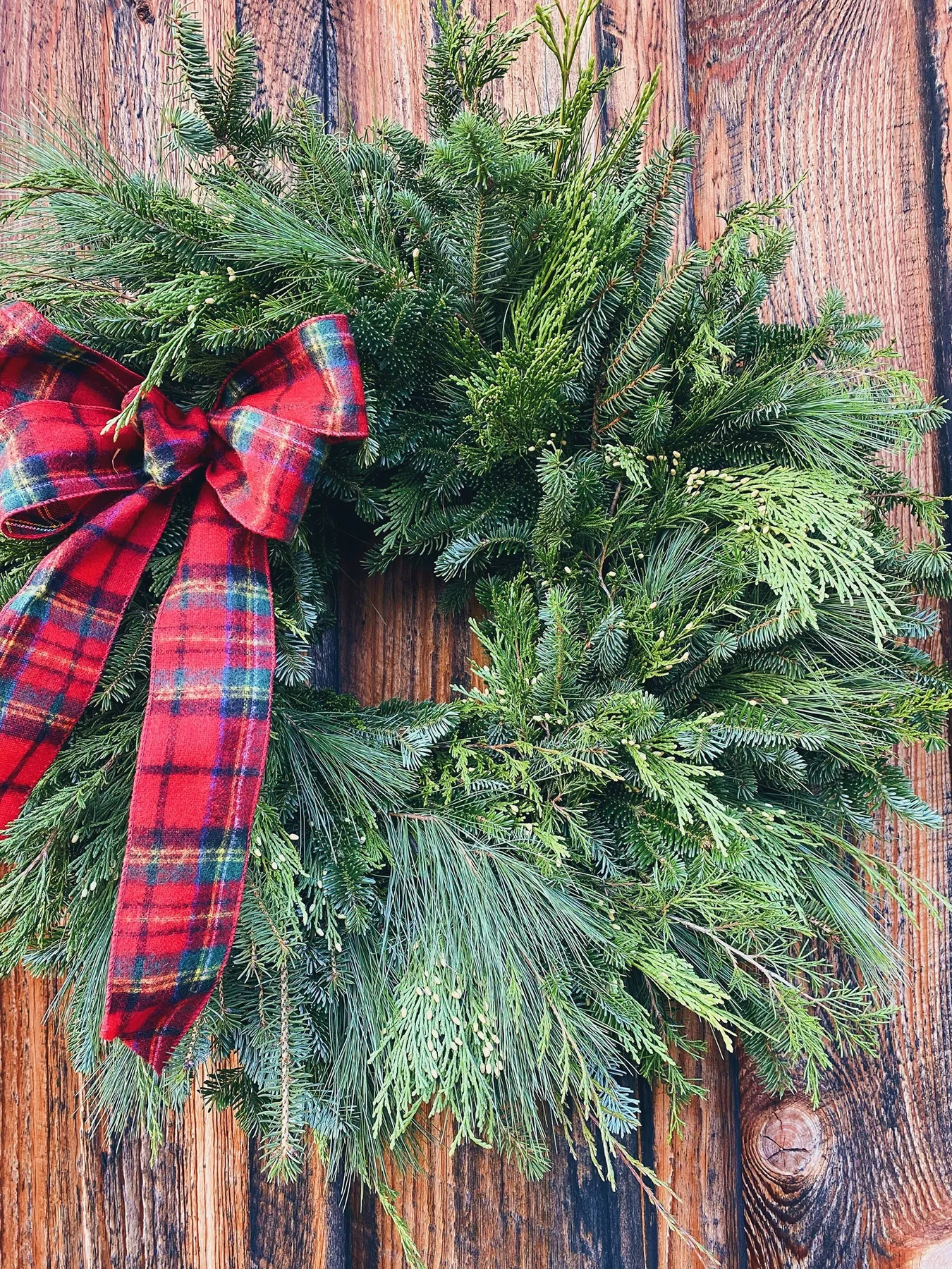 HOW TO MAKE AN EVERGREEN WREATH | Pisarcik Flower Farm