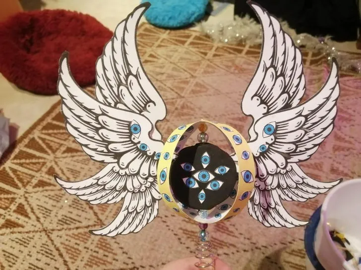 I made biblically correct angel - christmas tree post - Imgur