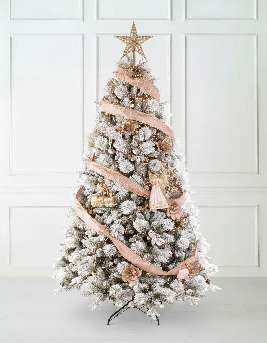 Iceland Frost Tree | Snow-Frosted Artificial Christmas Tree – Roys Wonderland