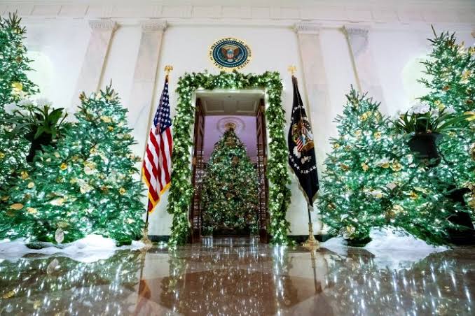 In photos: 'Spirit of America' marks White House Christmas decor  - All Photos - UPI.com
