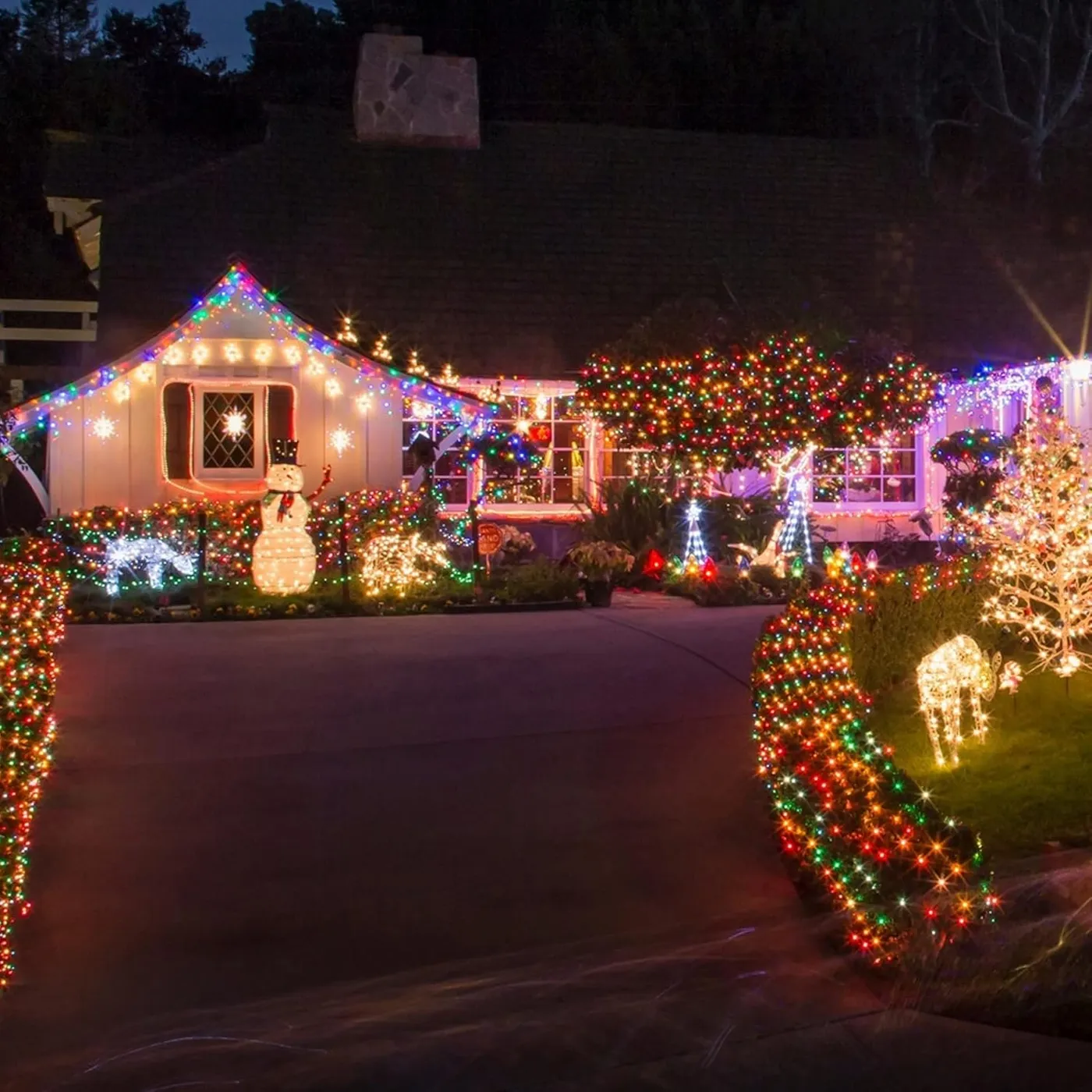 Indoor Outdoor Multicolor Christmas String Lights – THALNORLIS
