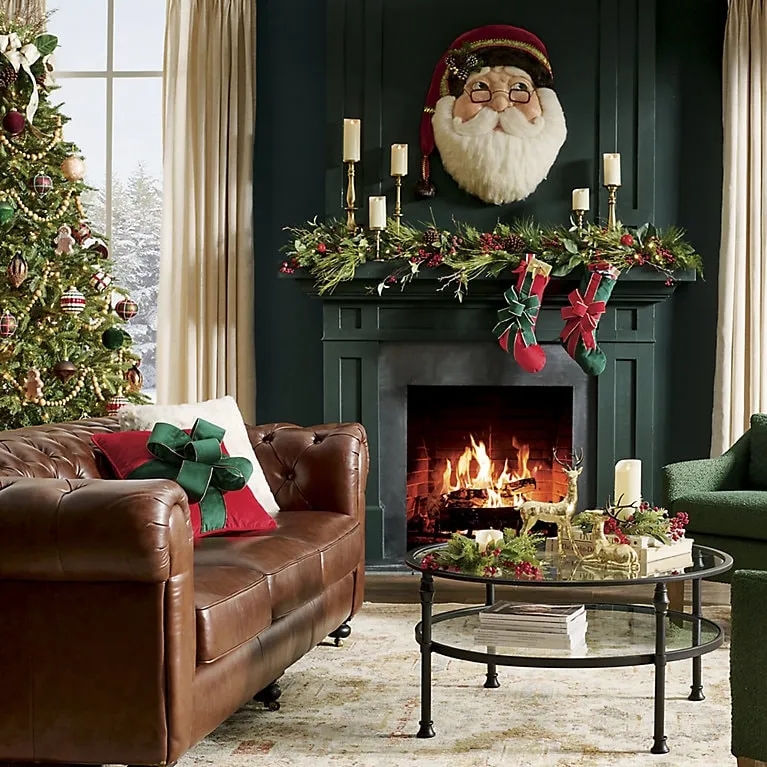 Katherine's Collection Woodland Santa Wallpiece | Grandin Road
