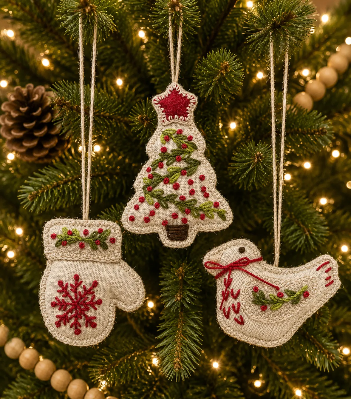 Kits & Patterns - Wool Crafts for All Levels | Midway Wool – Tagged 'Project Type_Ornament'