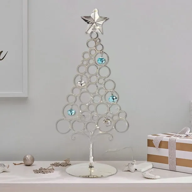 Konghyp Tabletop Metal Christmas Tree, Wrought Iron Ornament Display Stand,  Christmas Decoration, Festive Home Decor, Durable Christmas Tree Stand,  Reusable Xmas Tree Display - Walmart.com
