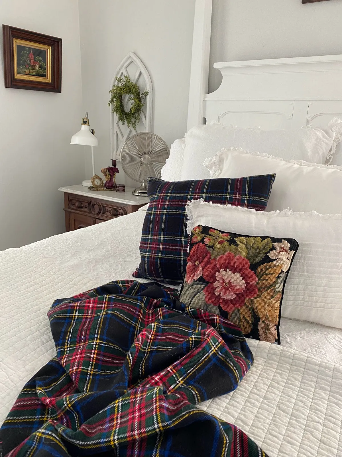 Let's Add Sprinkles: It's Time For Needlepoint and Plaid