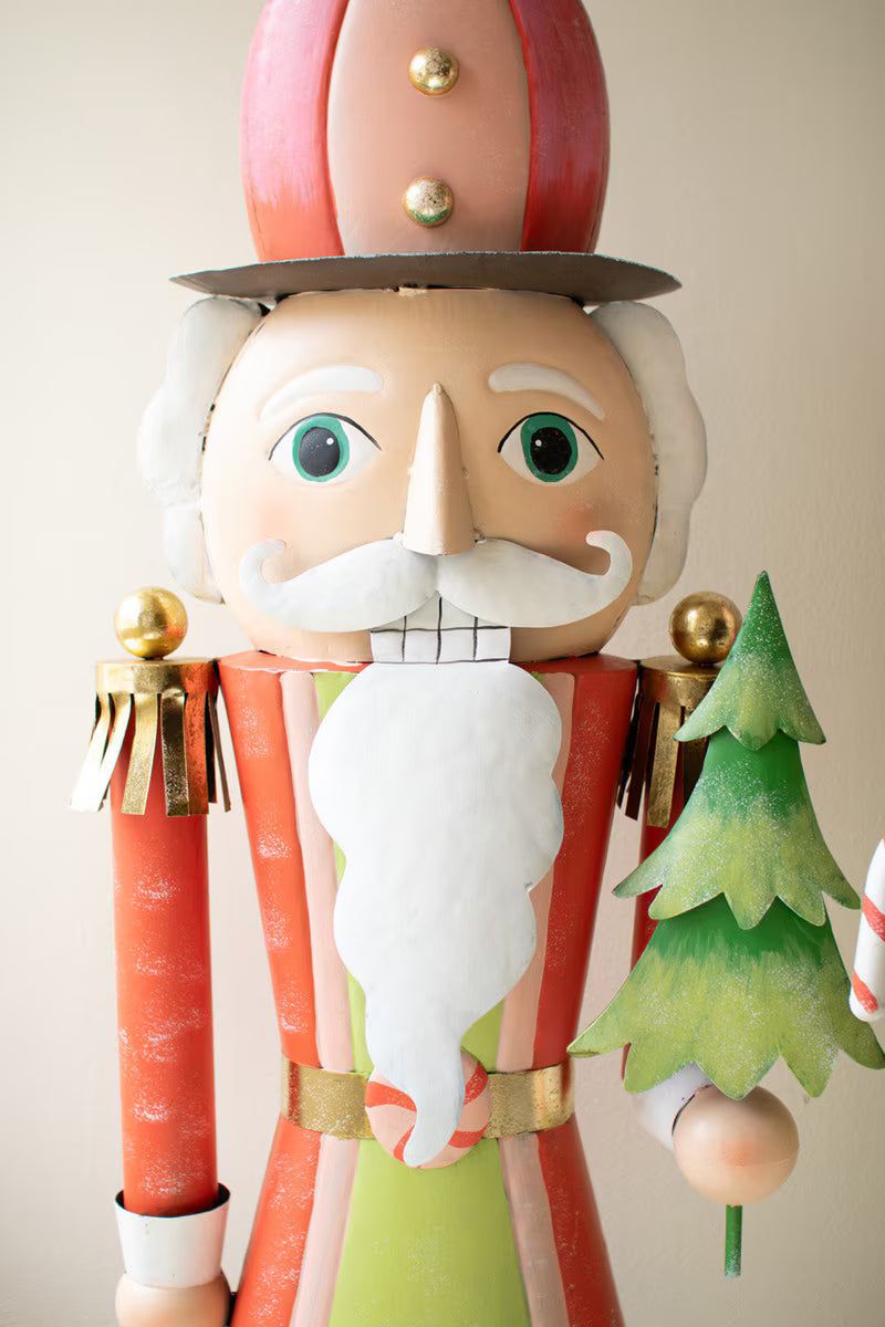 Life Size Painted Metal Nutcrackers (Set of 2) – Bella Bohemian