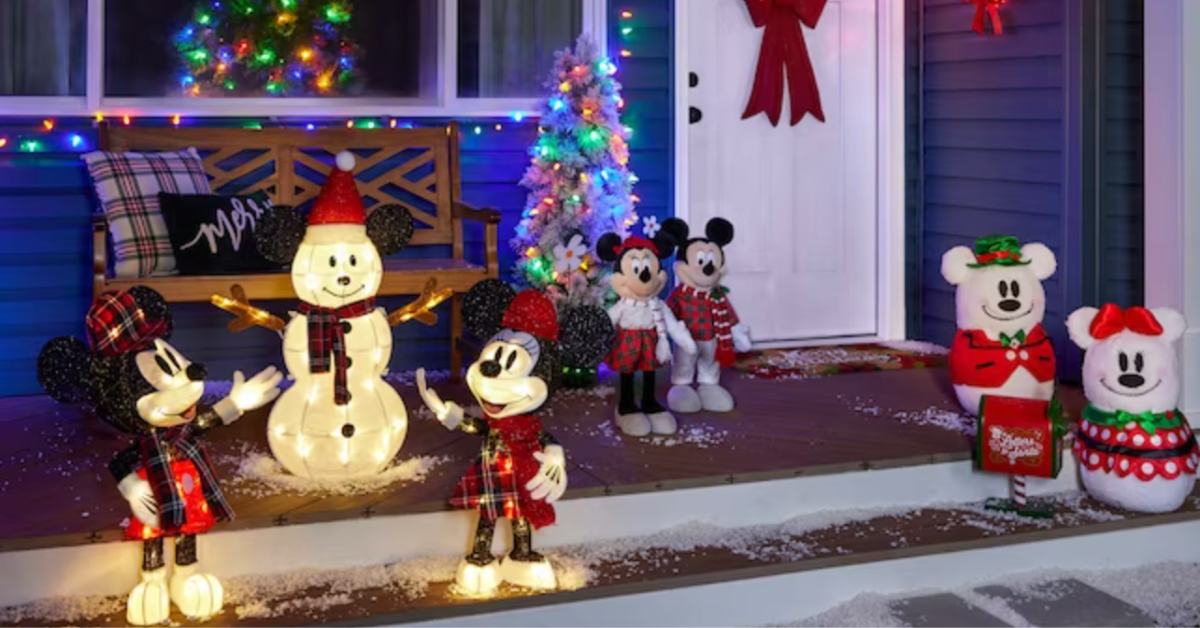 Lowe's Disney Christmas Decorations Available Now - WDW Magazine