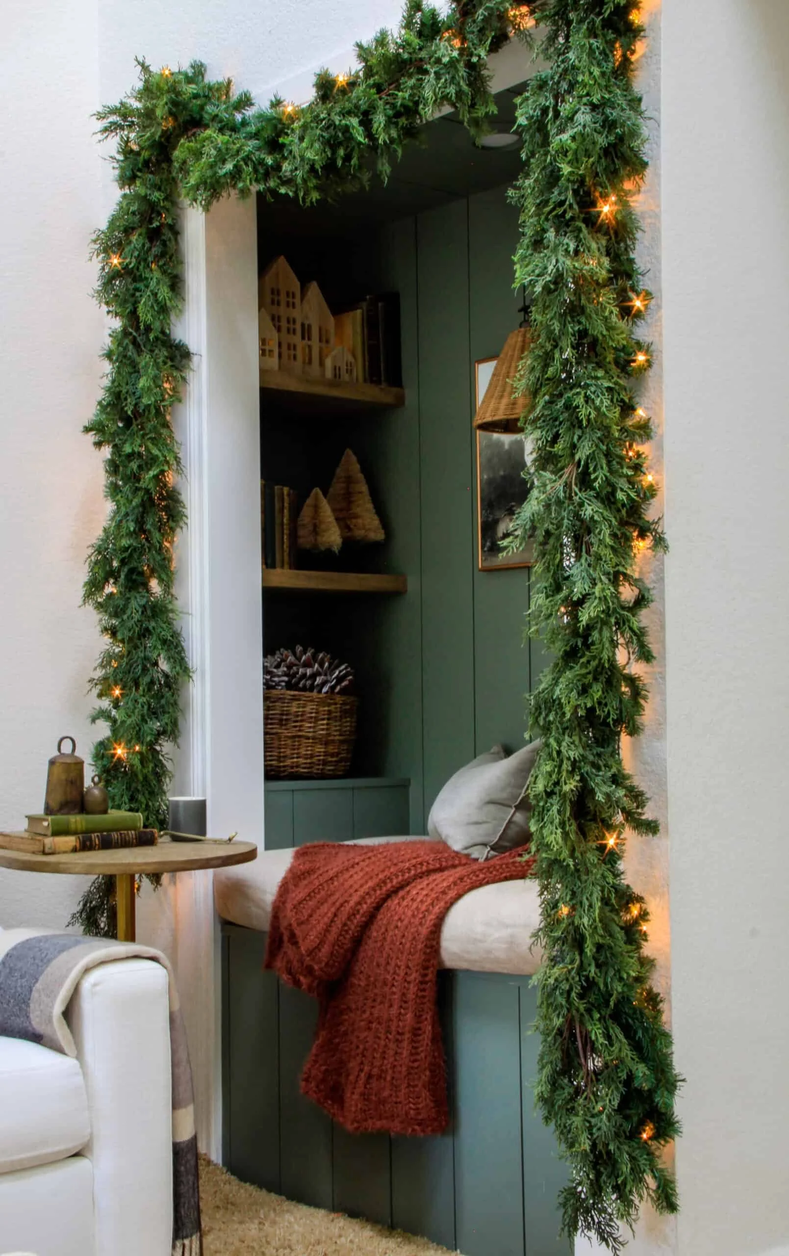 Lush Christmas Garland That's Easy and Affordable — Wildflower Home Interiors