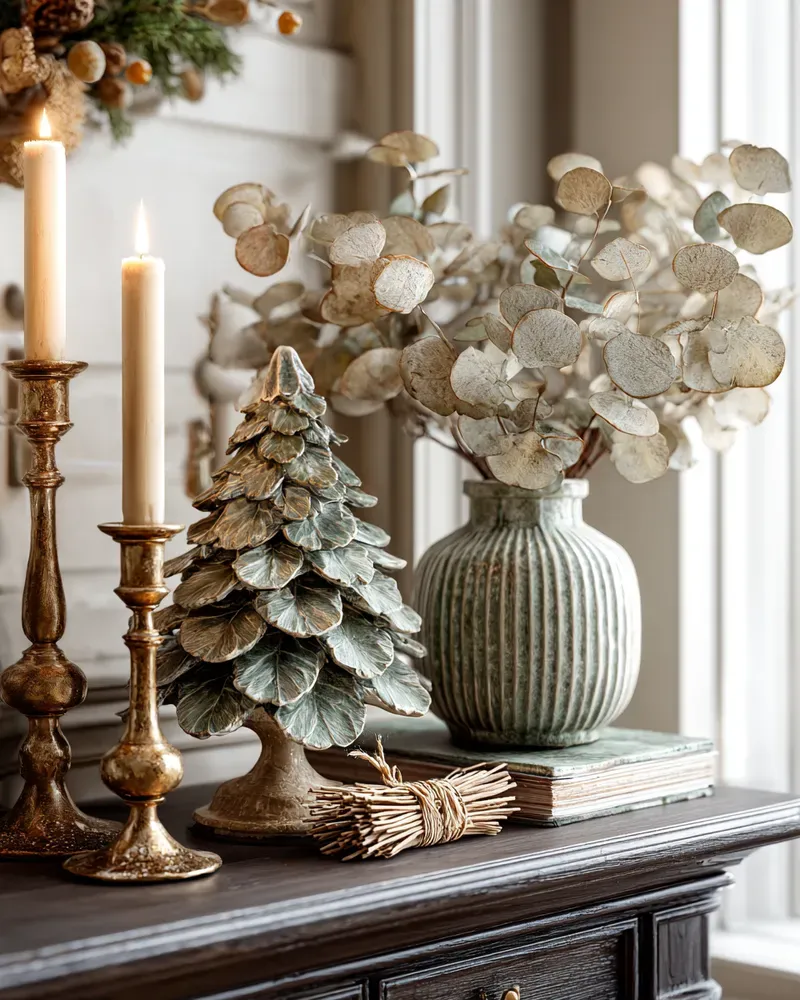 ✨ Luxurious Christmas Vignette Ideas: Elevate Your Holiday Decor ⚜️