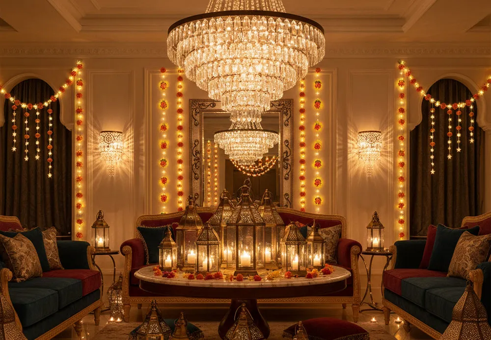 Luxury Lighting Ideas to Impress Your Guests This Diwali