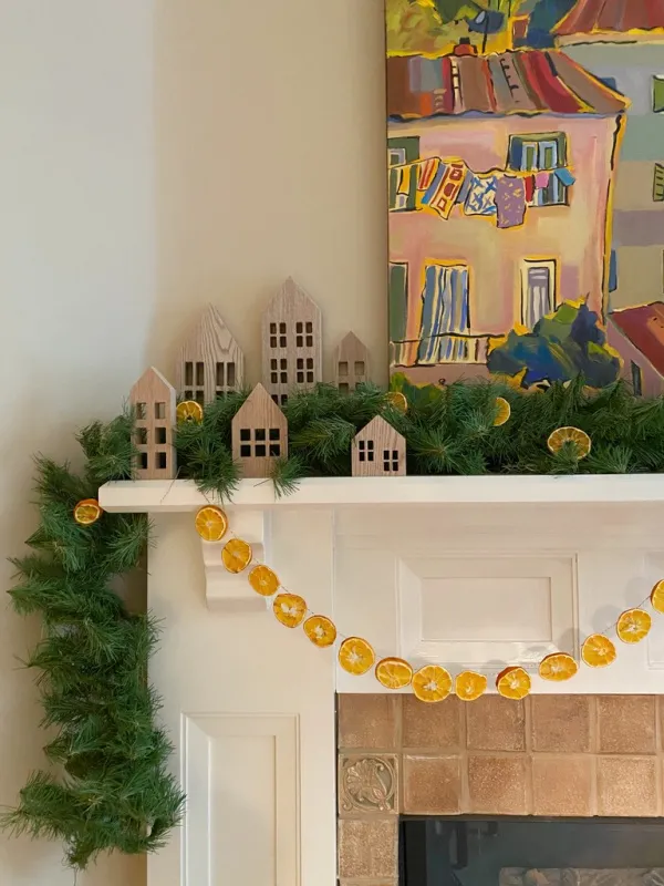 Making an Dried Orange Garland | Life at Bella Terra