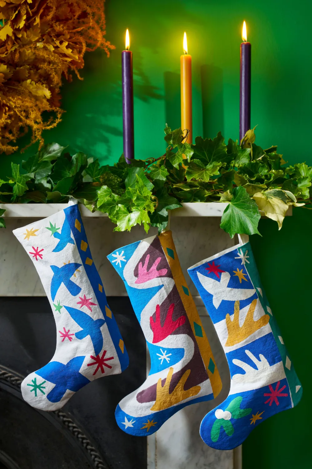 MATISSE INSPIRED CHRISTMAS STOCKINGS | Annie Sloan EU