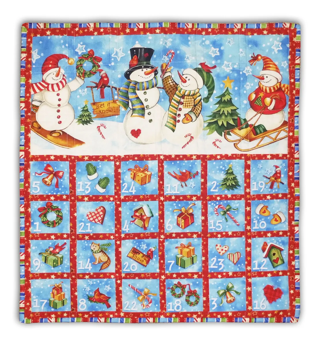 More Back In Stock - Easy Winter's Magic Advent Calendar Kit by Deborah  Edwards - Northcott Studios
