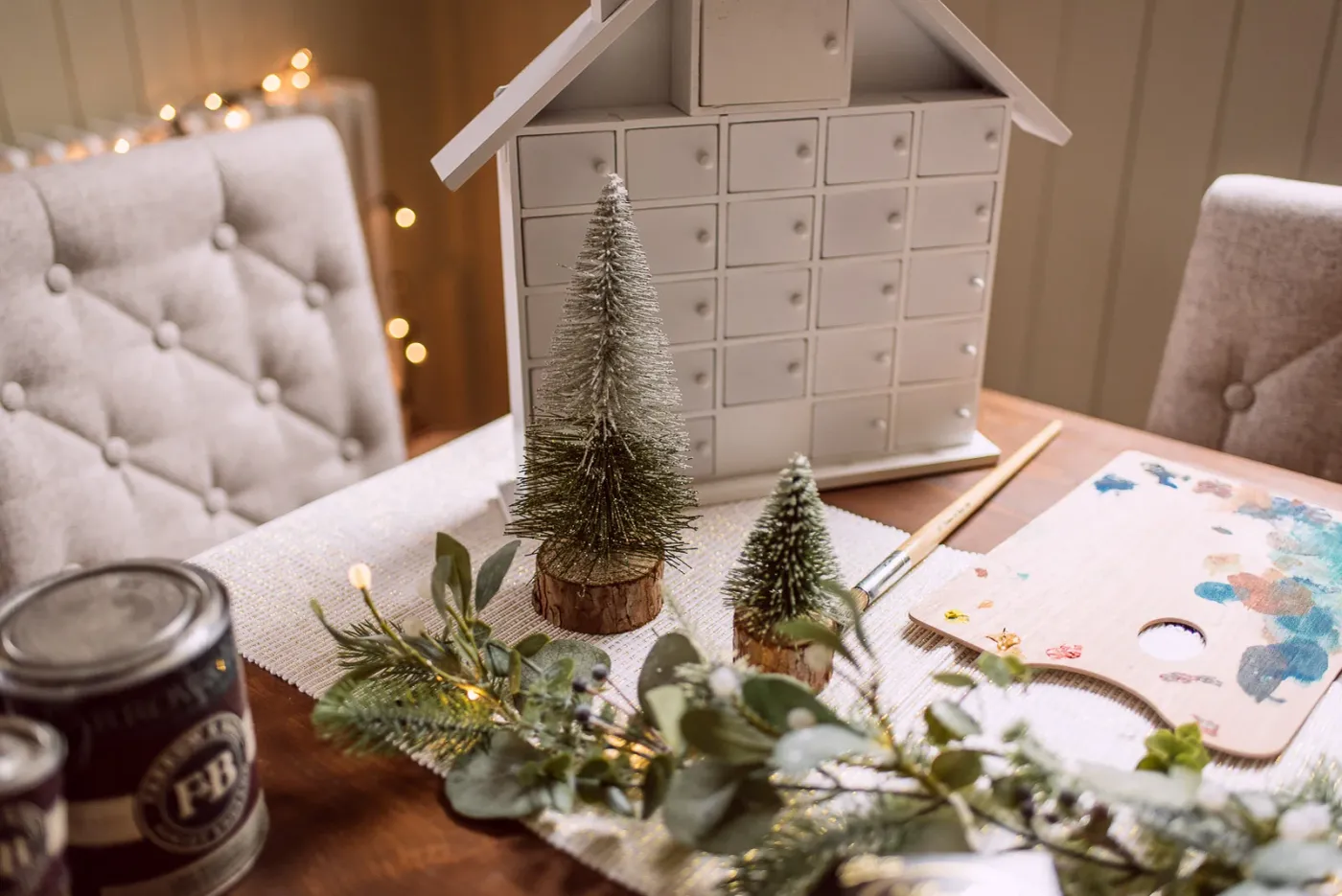 My Christmas Village DIY Advent Calendar | Fifi McGee