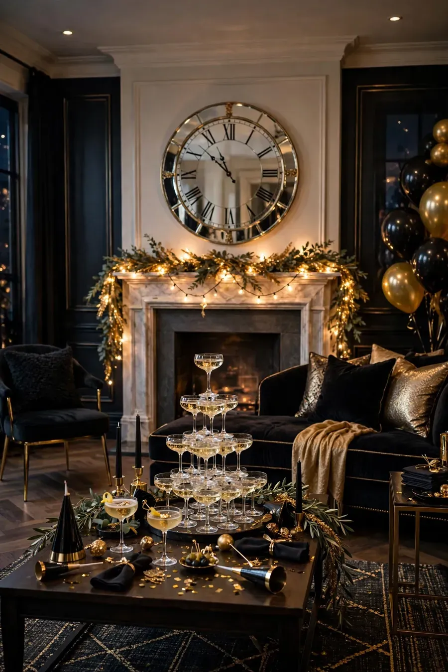 New Year's Eve Home Decor: 10 Chic Ideas | DIY Idea Tip