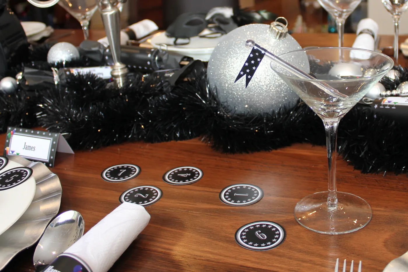 New Years Eve Masquerade dinner party — Blog — Chic Party Ideas