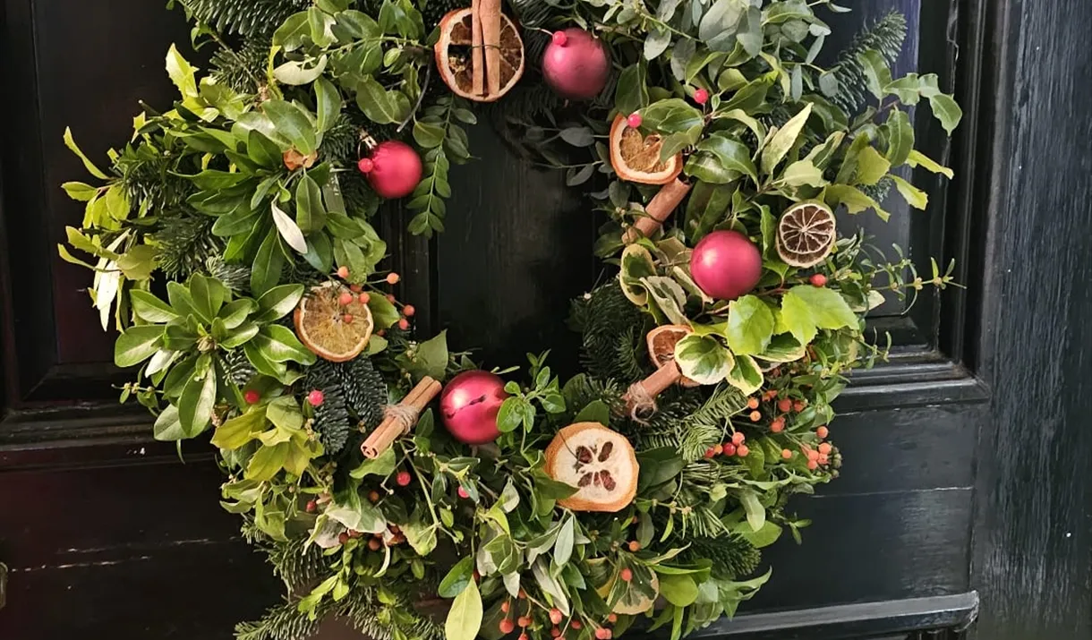 NGS Christmas Wreath Workshops - Workshop/Course in Raglan, Raglan - Visit Monmouthshire
