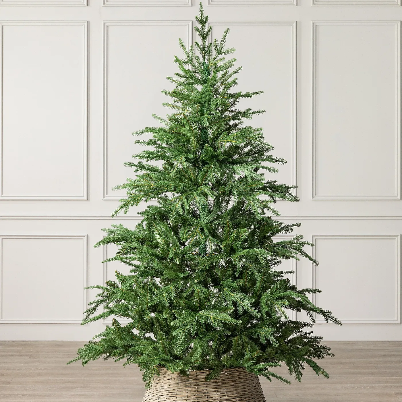 Nordmann Fir Artificial Christmas Tree | 6ft–8ft | Christow