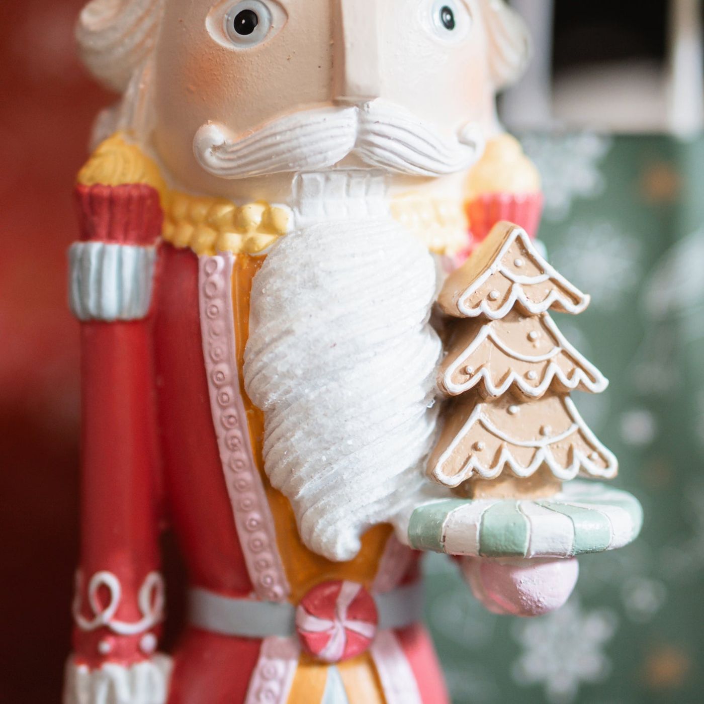 Nutcracker pastel gingerbread house
