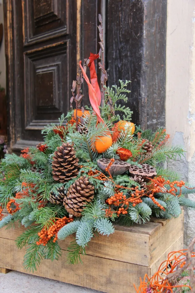 Outdoor Christmas Decorations - Pond and Garden Ideas