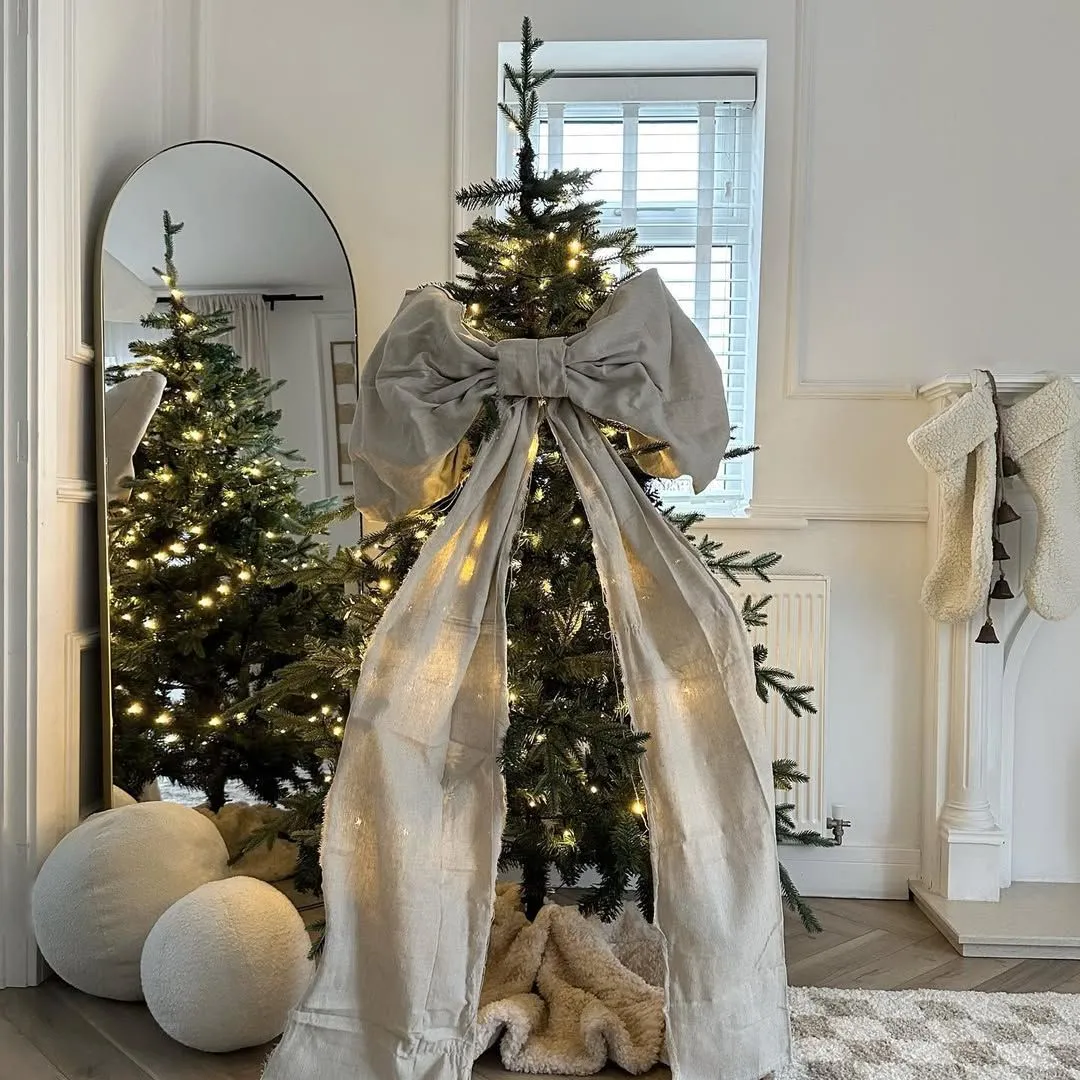 Oversized Bow Christmas Trees: The Trend Redefining Holiday Decor in 2025