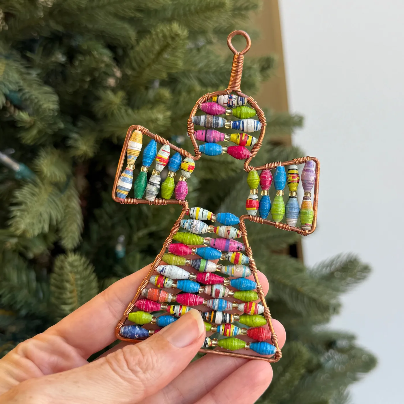 Paper Bead Ornament | Angel